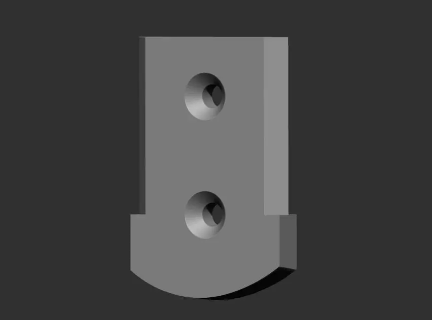 Finger Pointing Wall Art 3D print model_8