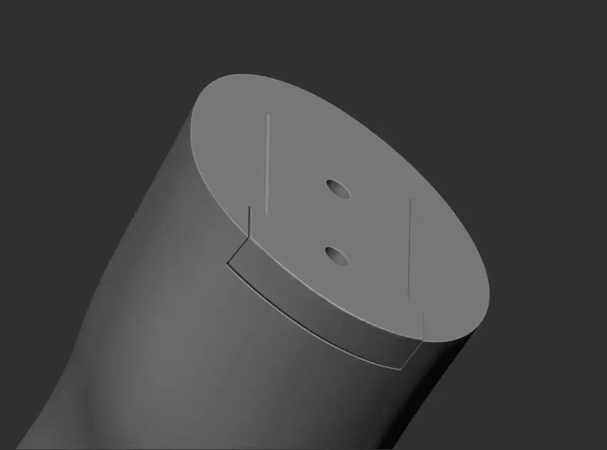 Finger Pointing Wall Art 3D print model_10