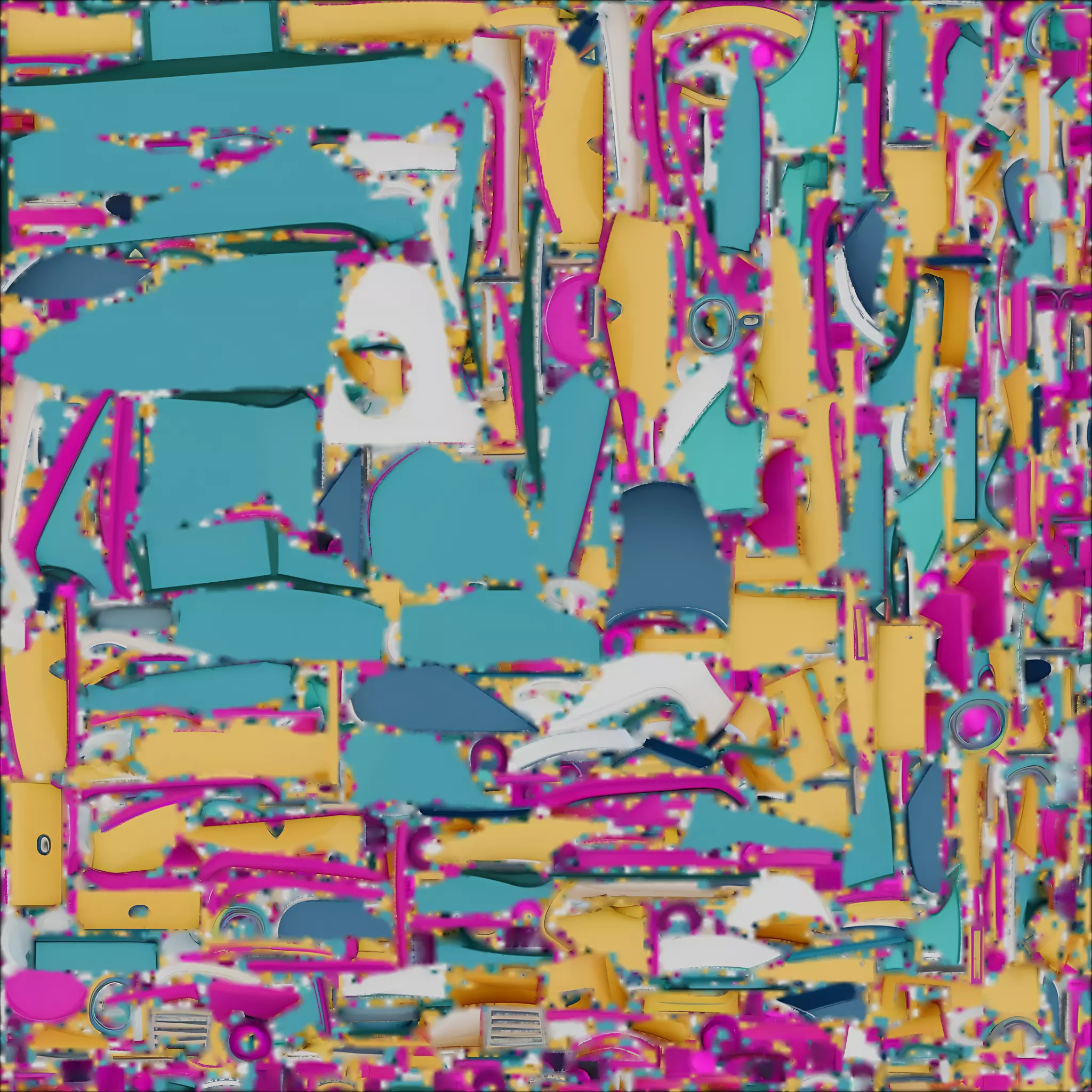 Retro Sci-Fi Submarine Vehicle 3D Model Low-poly 3D model_1