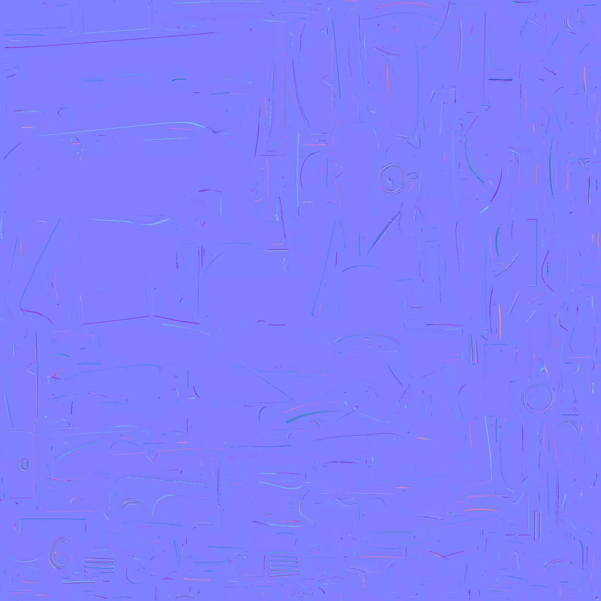 Retro Sci-Fi Submarine Vehicle 3D Model Low-poly 3D model_3