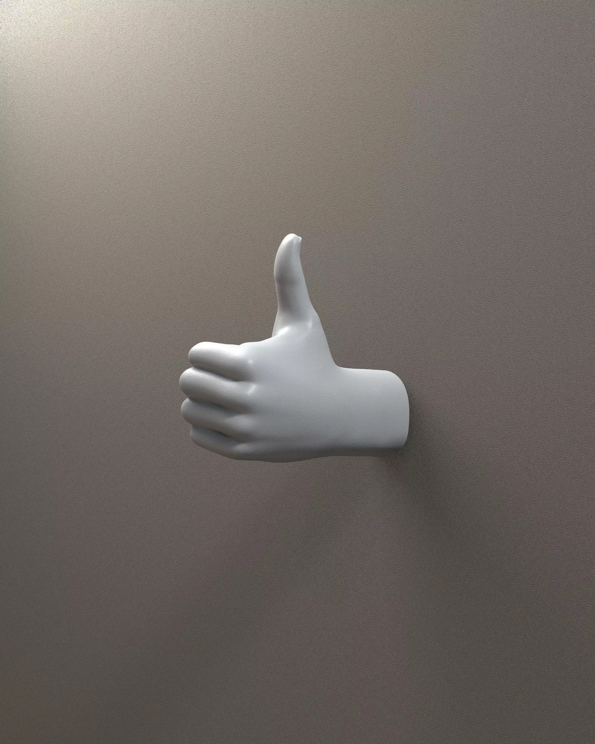 Thumbs Up Printable Wall Art  3D print model_10