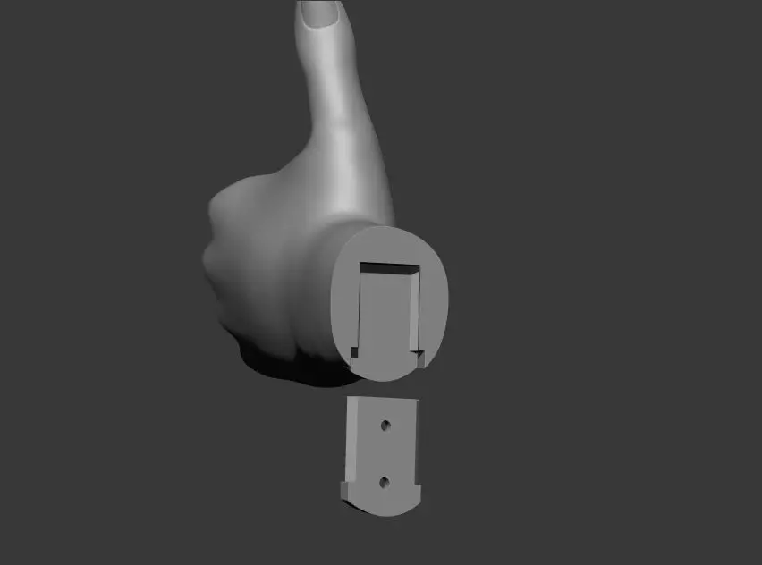 Thumbs Up Printable Wall Art  3D print model_5