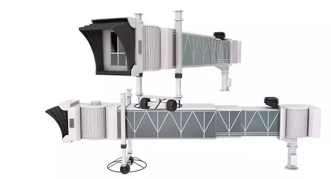Airport Passenger Boarding Jetway Bridge 3D model