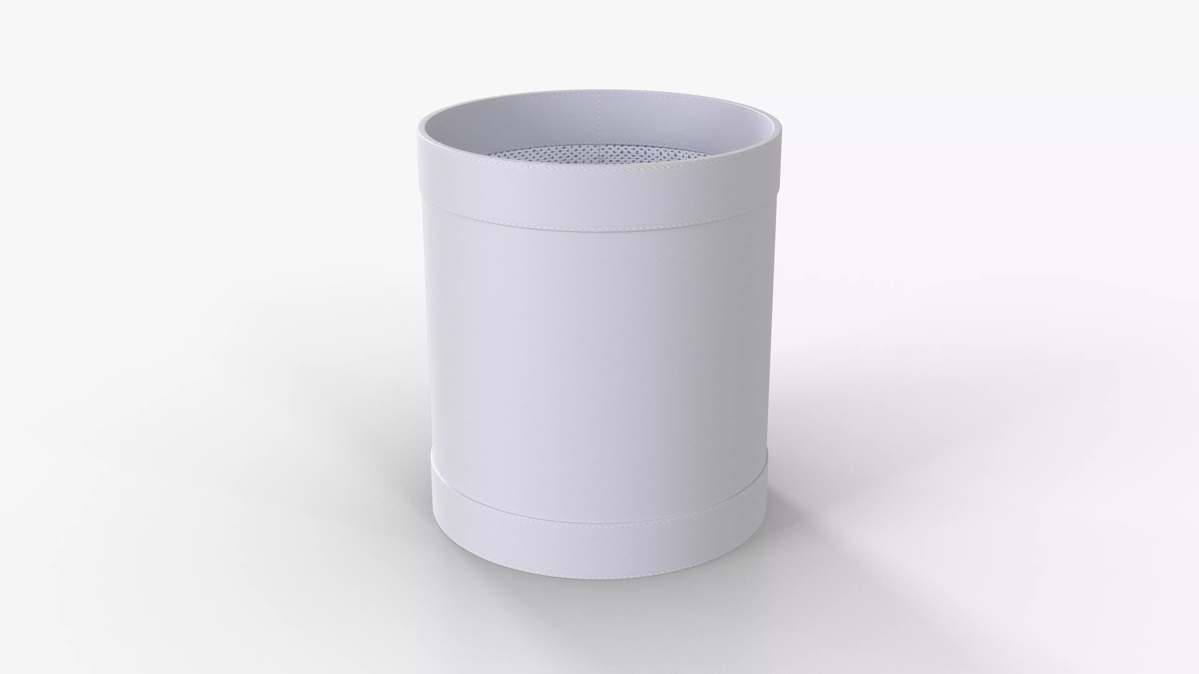 Calligaris Bert White Low-poly 3D model_0