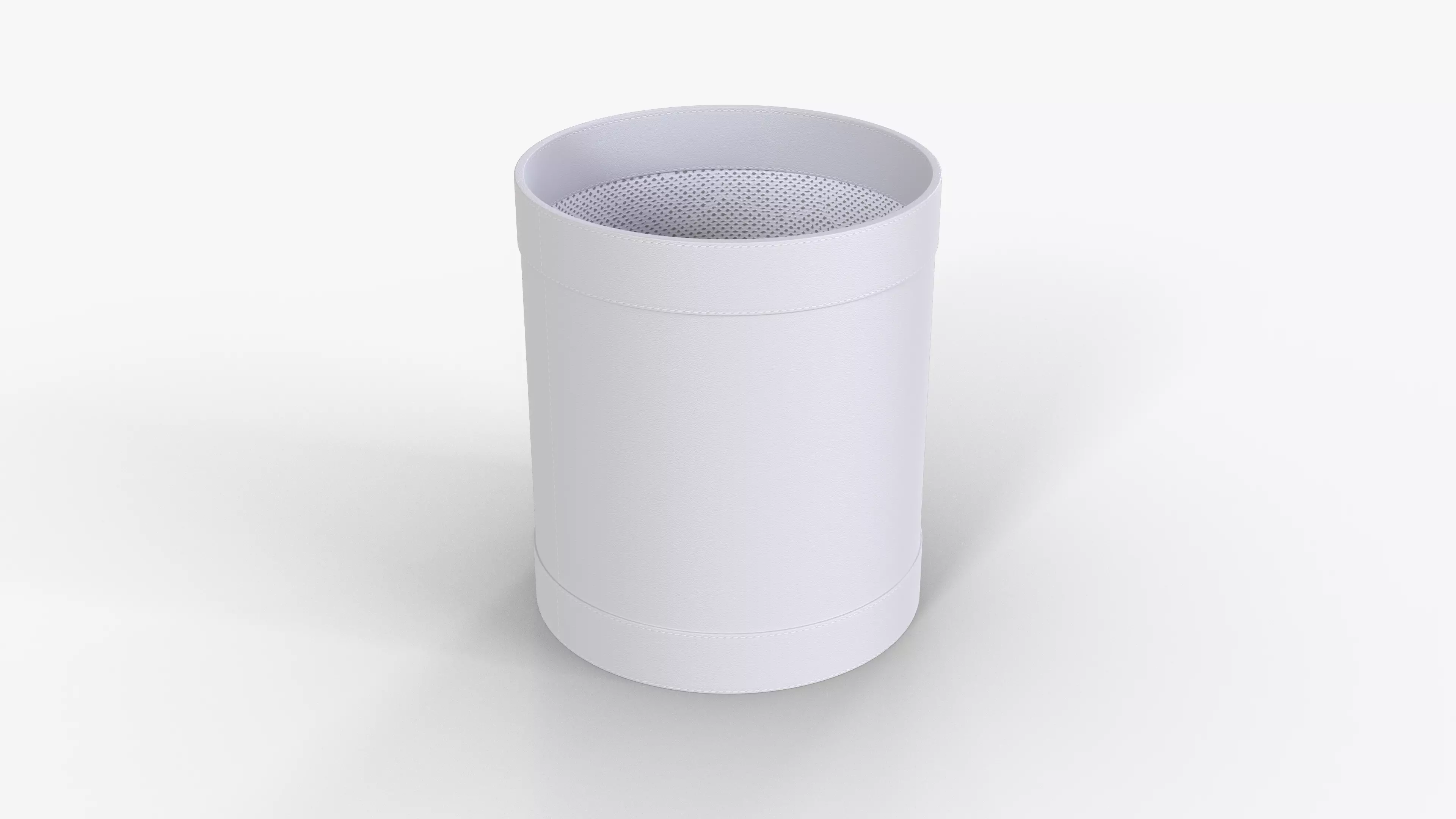 Calligaris Bert White Low-poly 3D model_2