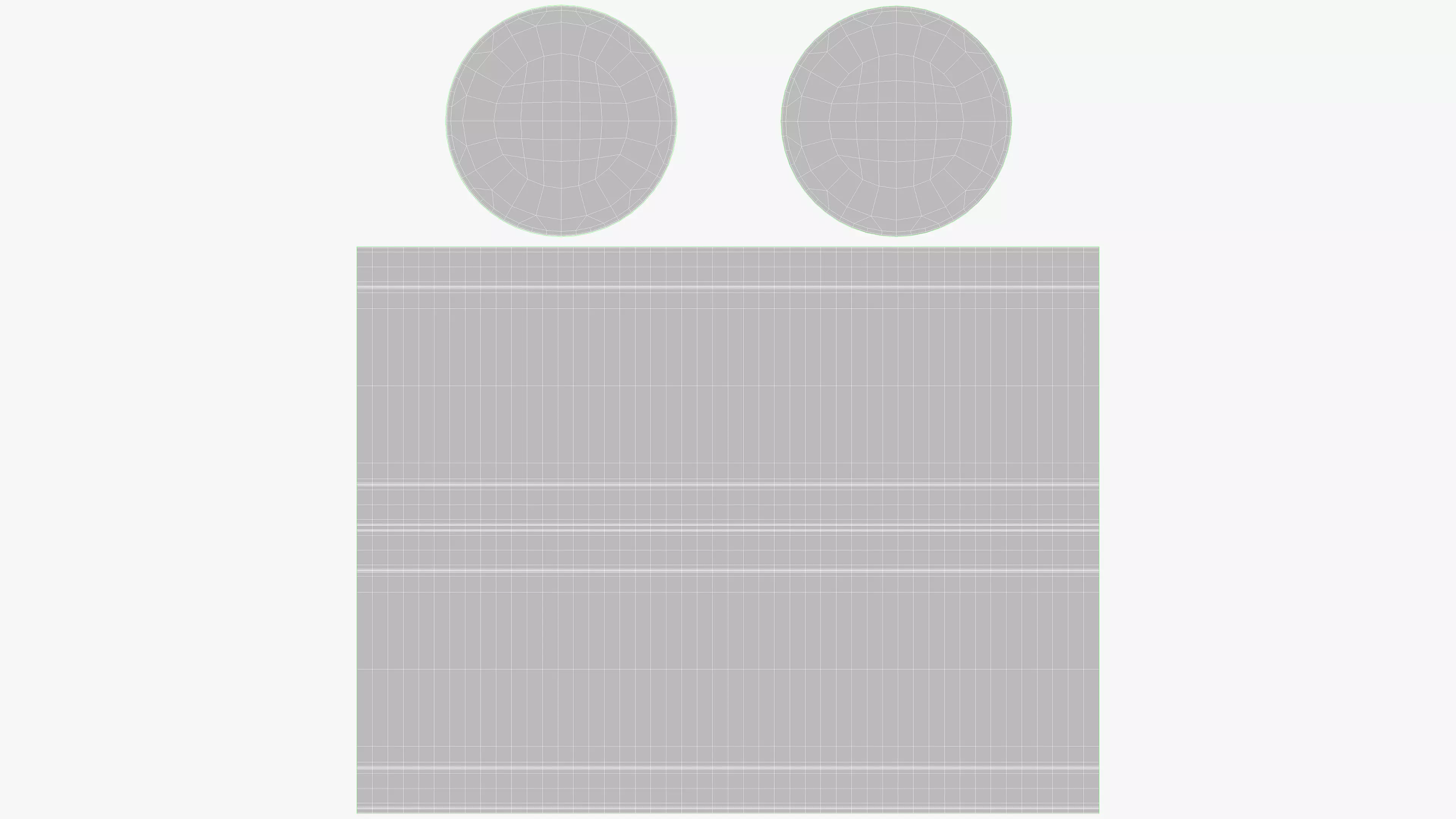 Calligaris Bert White Low-poly 3D model_10