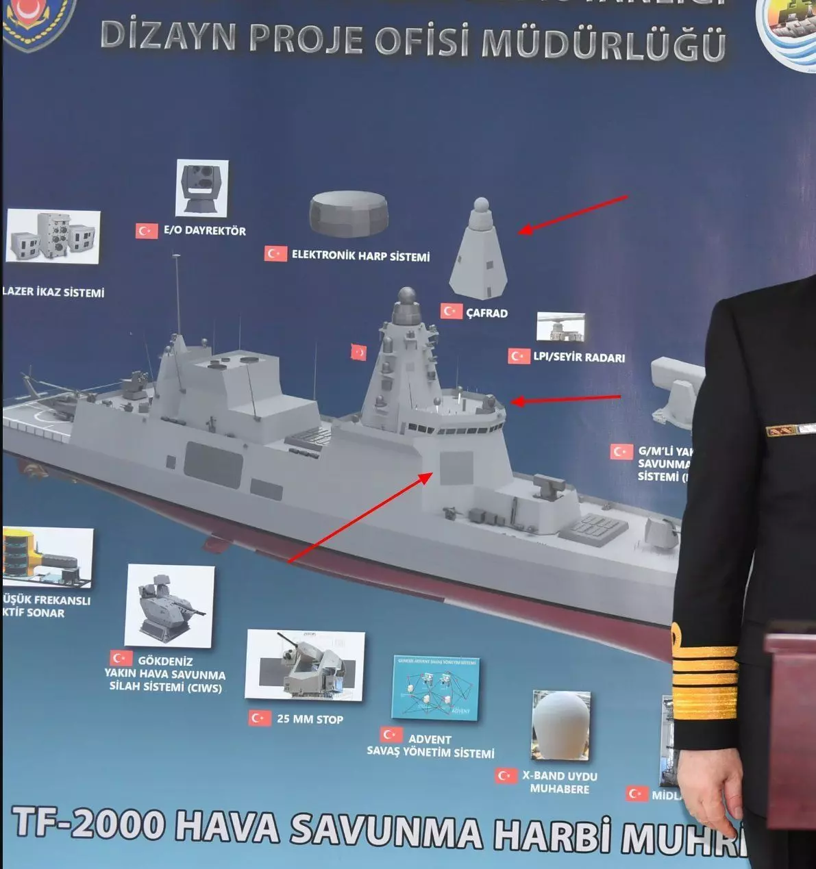 TF-2000 Air Defense Destroyer  Turkish Navy 3D Model 3D model_6