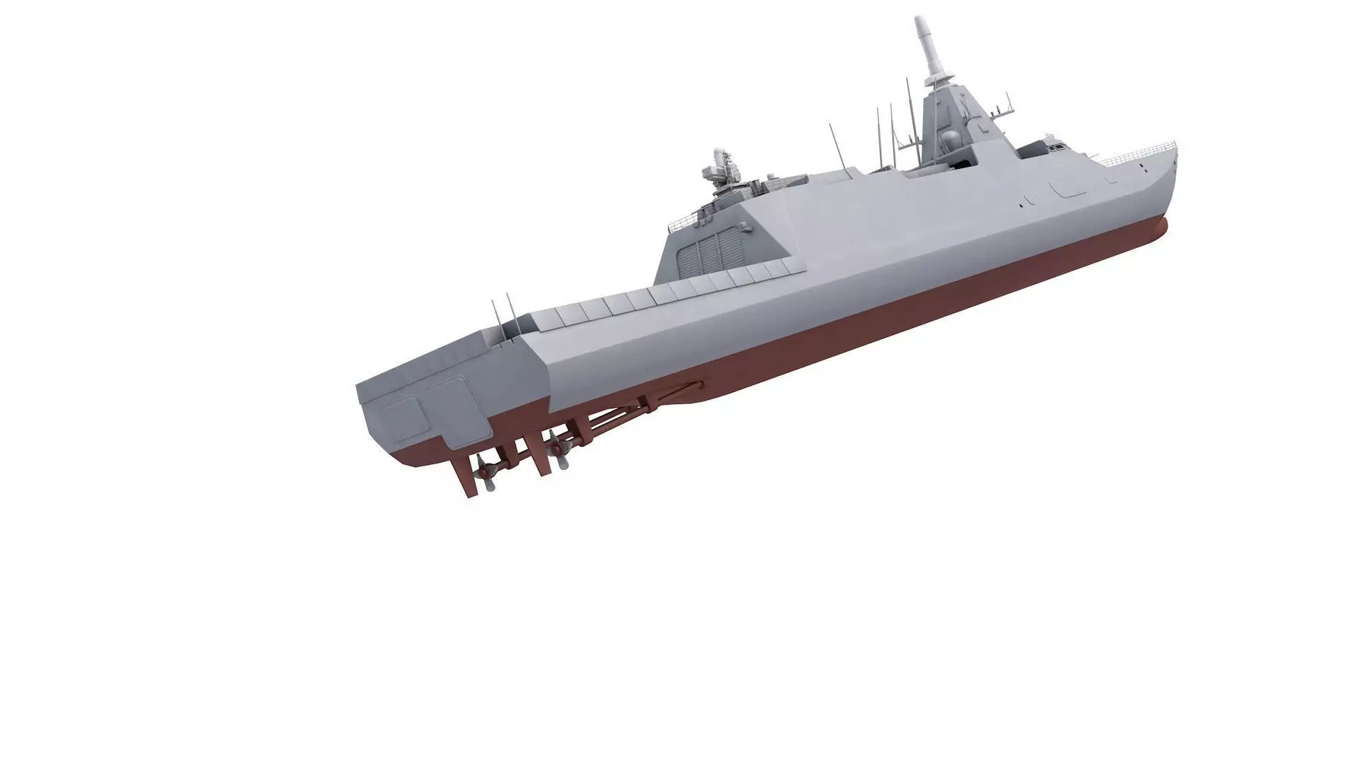 Mogami-class frigate 3D model_5