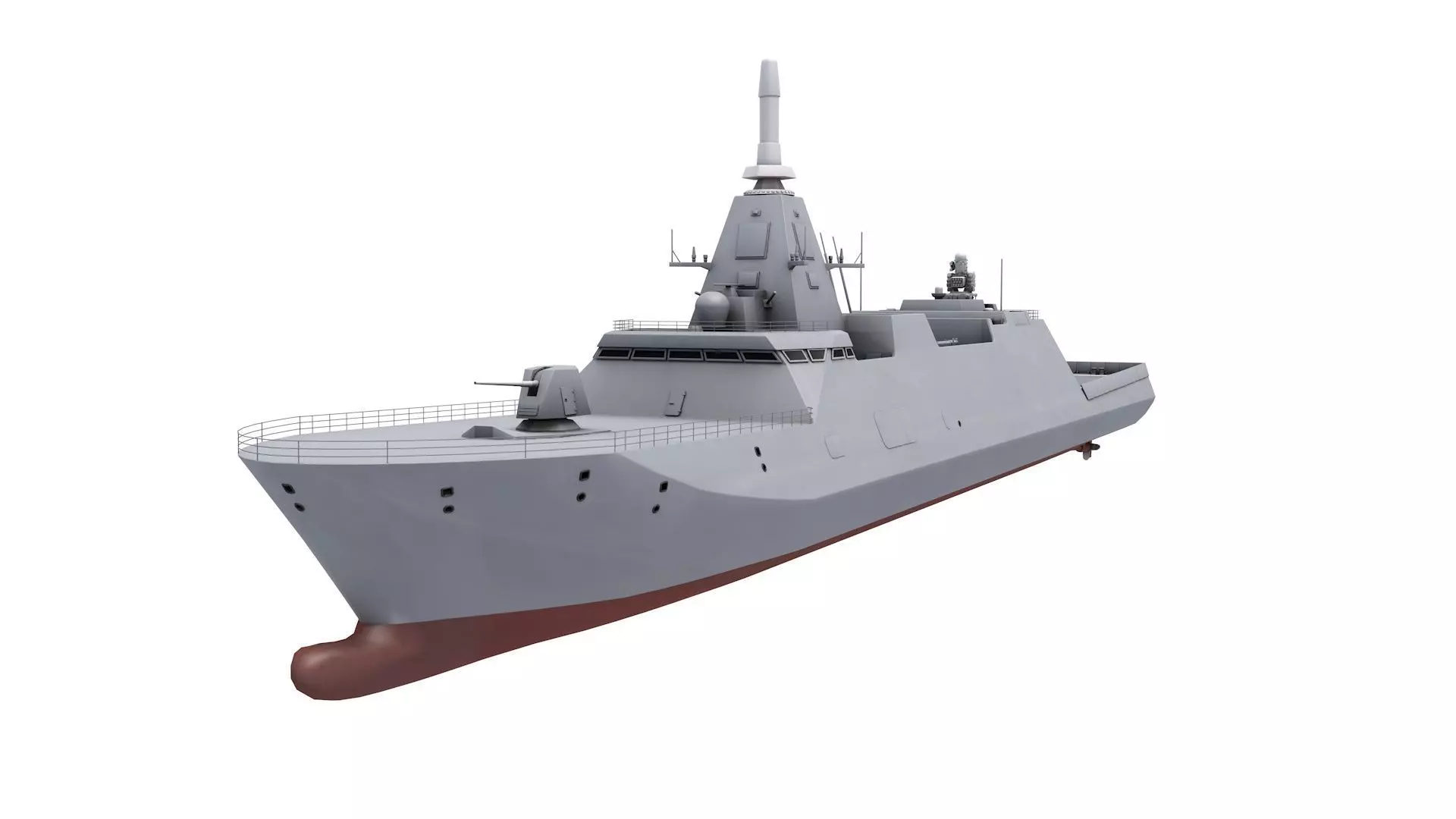 Mogami-class frigate 3D model_3