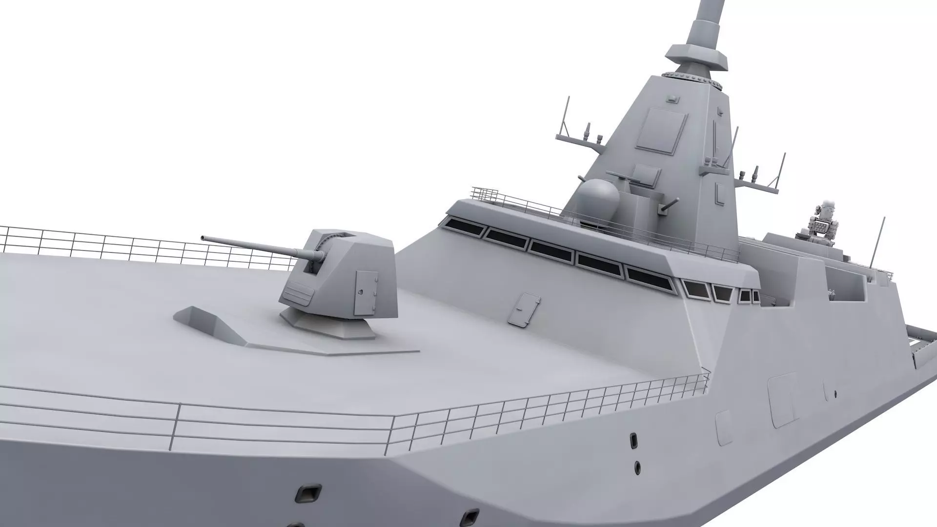 Mogami-class frigate 3D model_4