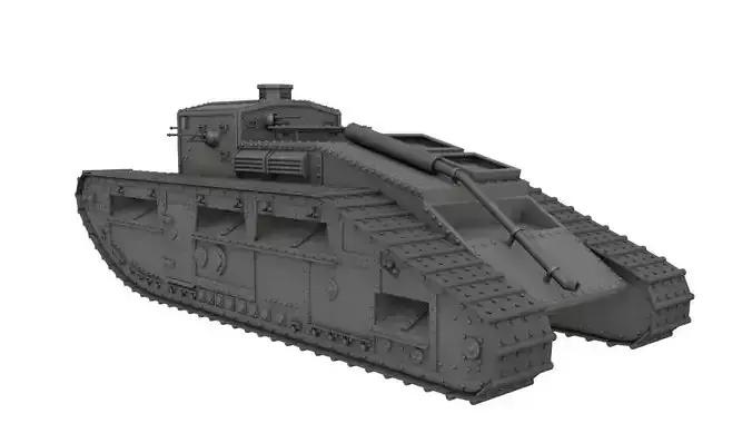Medium Mark C Medium tank 3D model