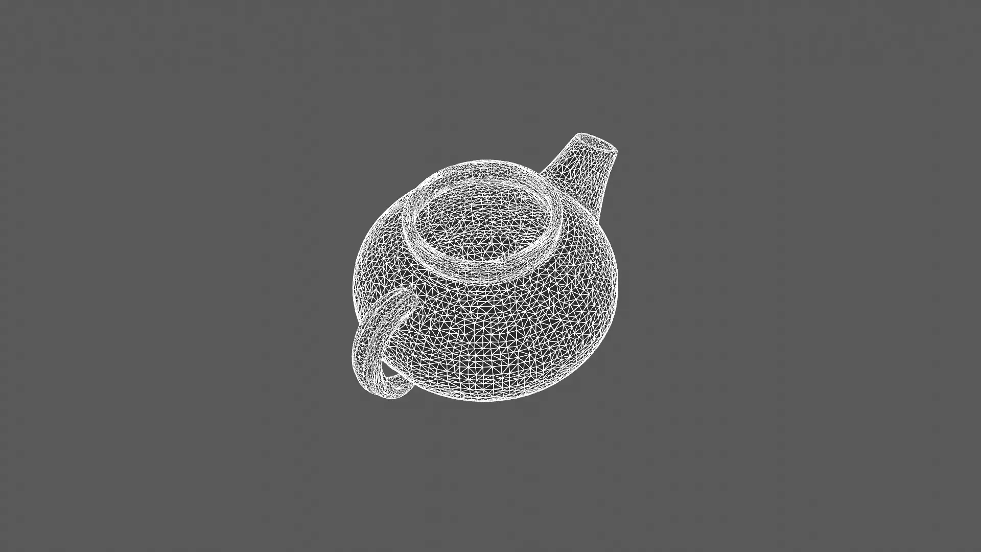 Minimalist White Ceramic Teapot 3D Model 3D model_9