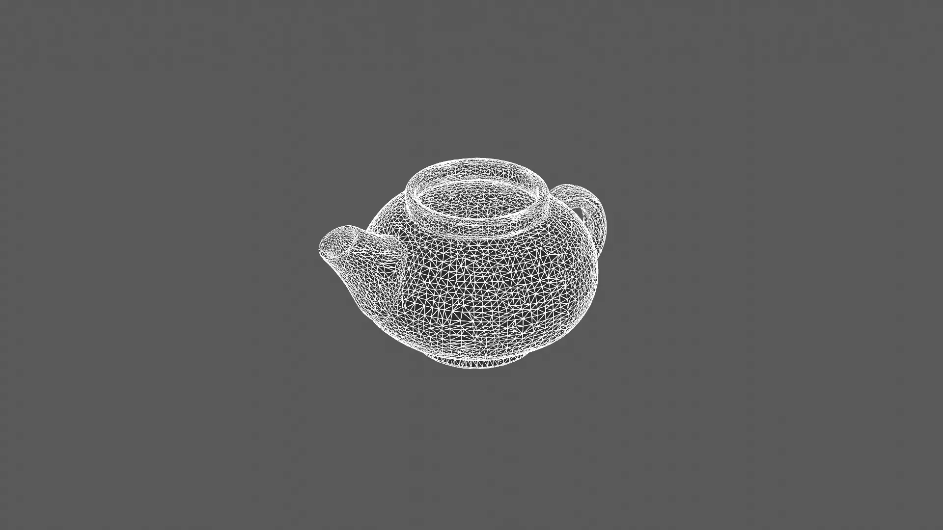 Minimalist White Ceramic Teapot 3D Model 3D model_7