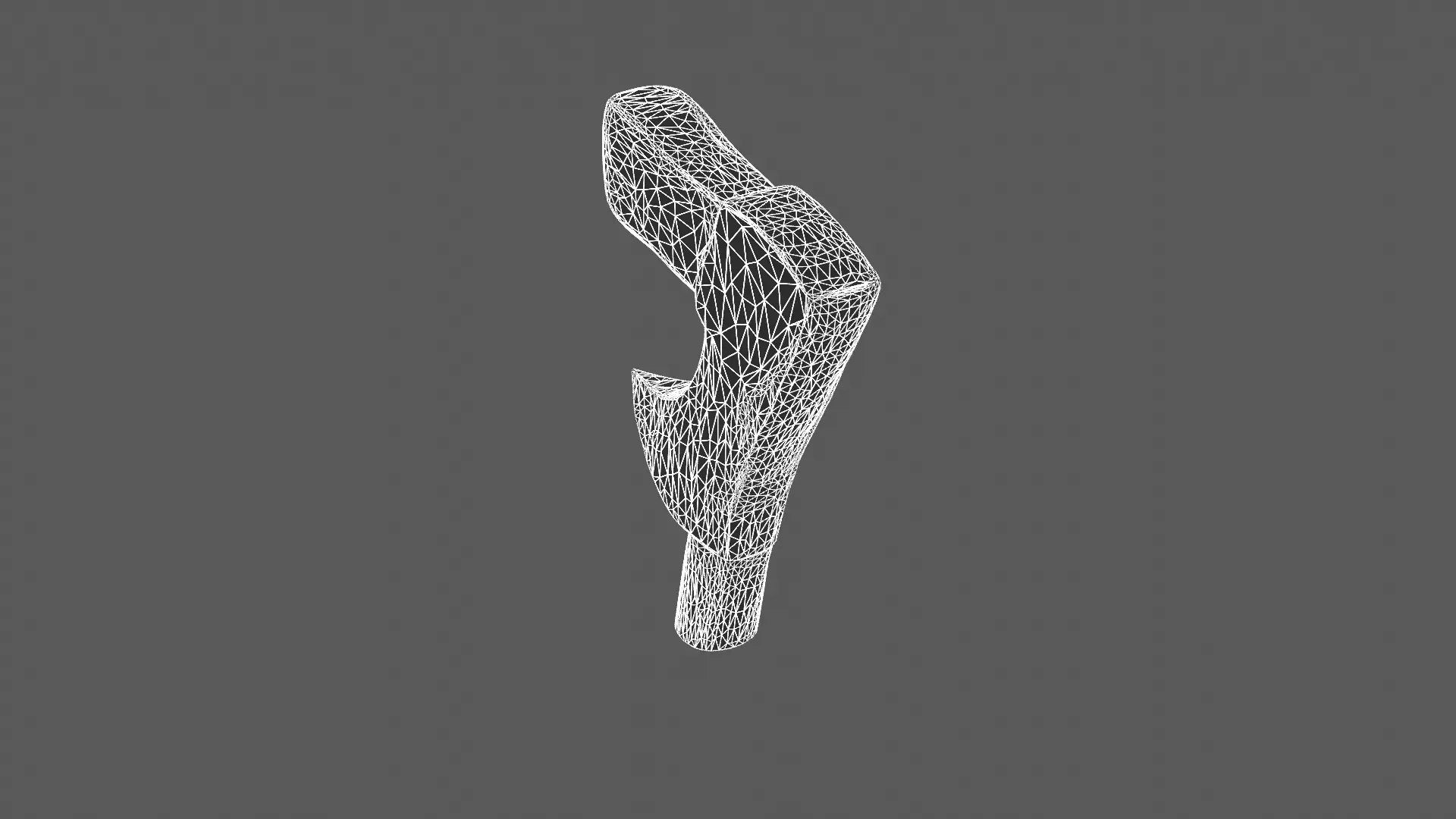 Rustic Weathered Axe 3D Model 3D model_7