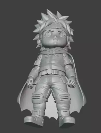 Cute Little Naruto Anime Chibi  3D print model_4