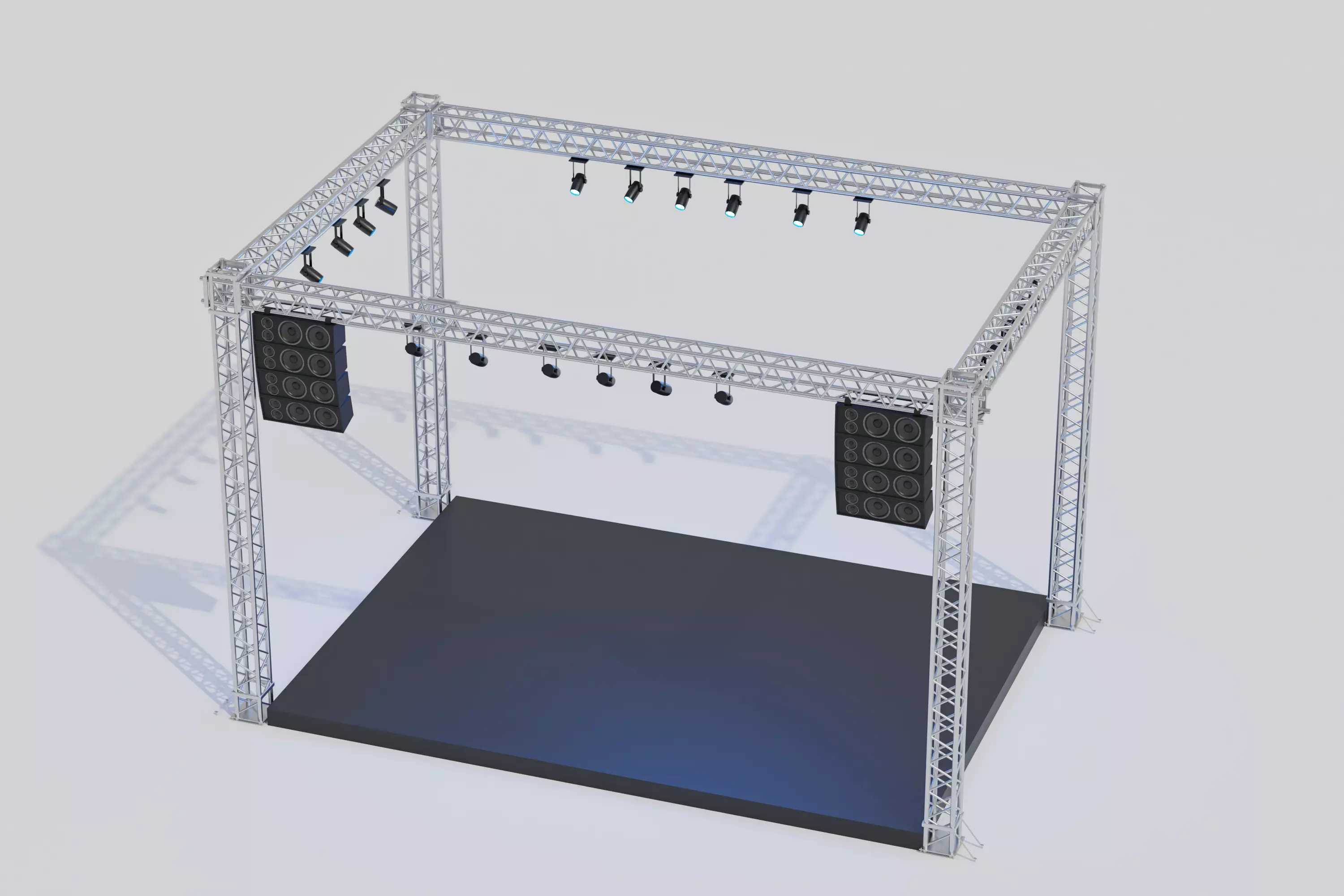 Concert Stage 11 3D model_2