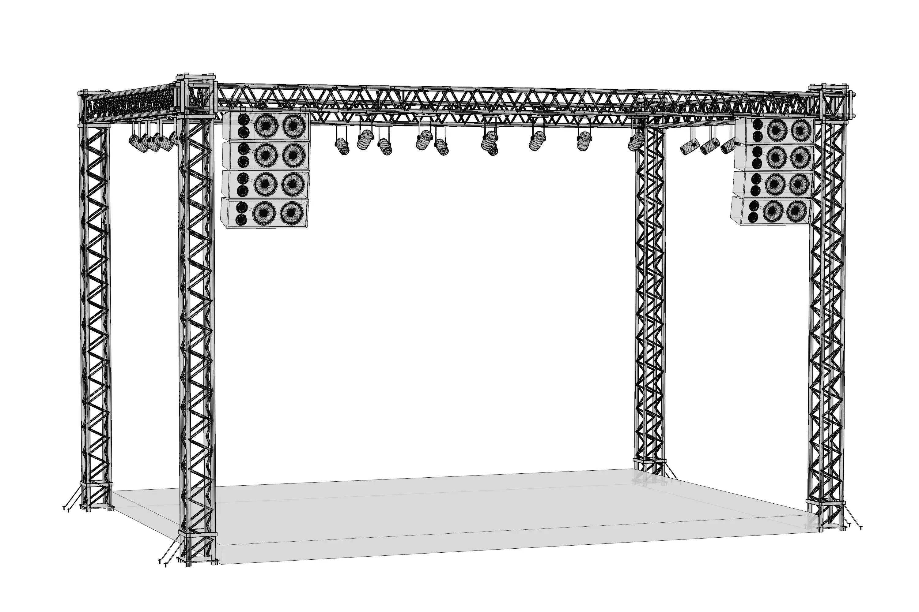 Concert Stage 11 3D model_11
