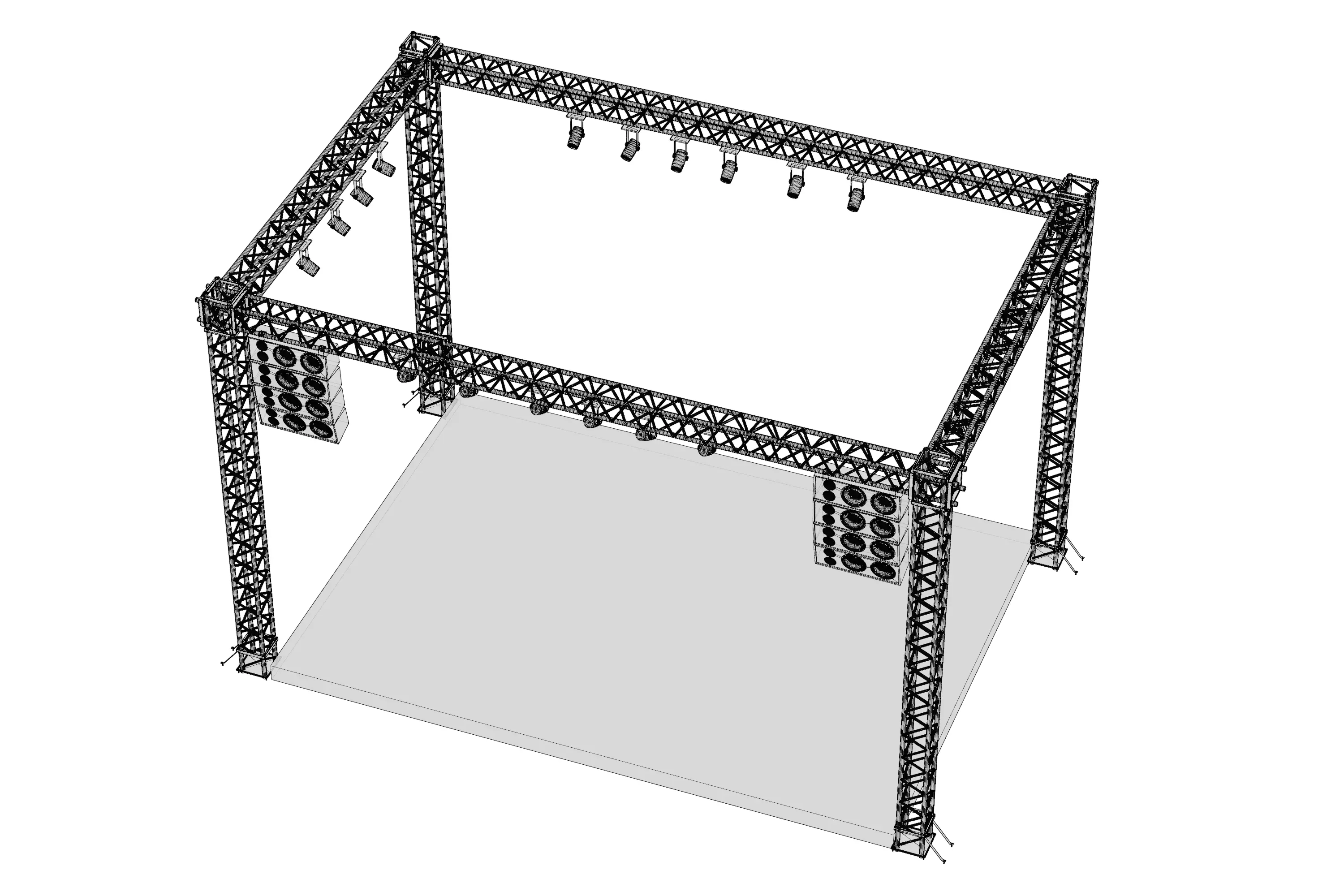 Concert Stage 11 3D model_6