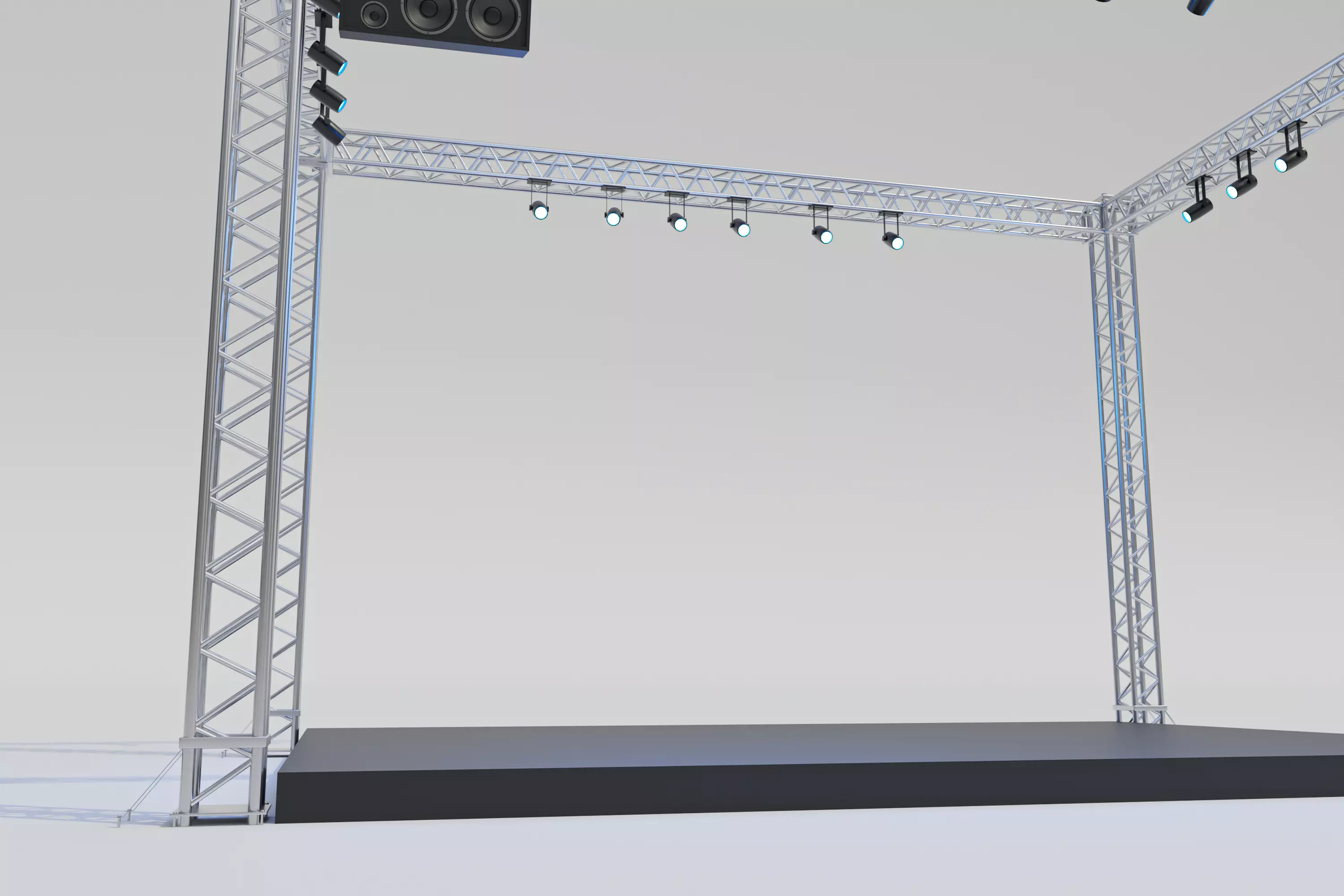 Concert Stage 11 3D model_5