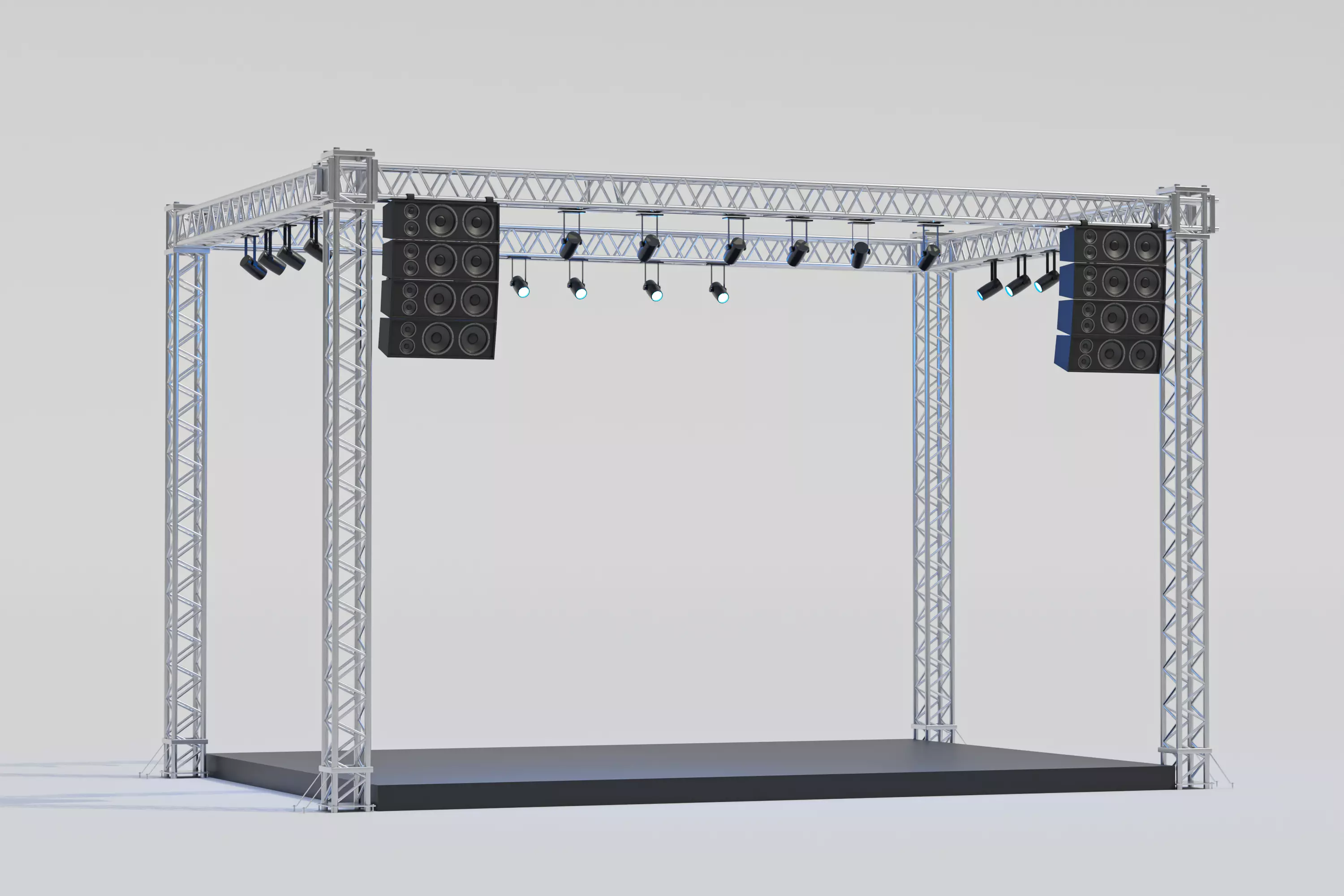Concert Stage 11 3D model_0