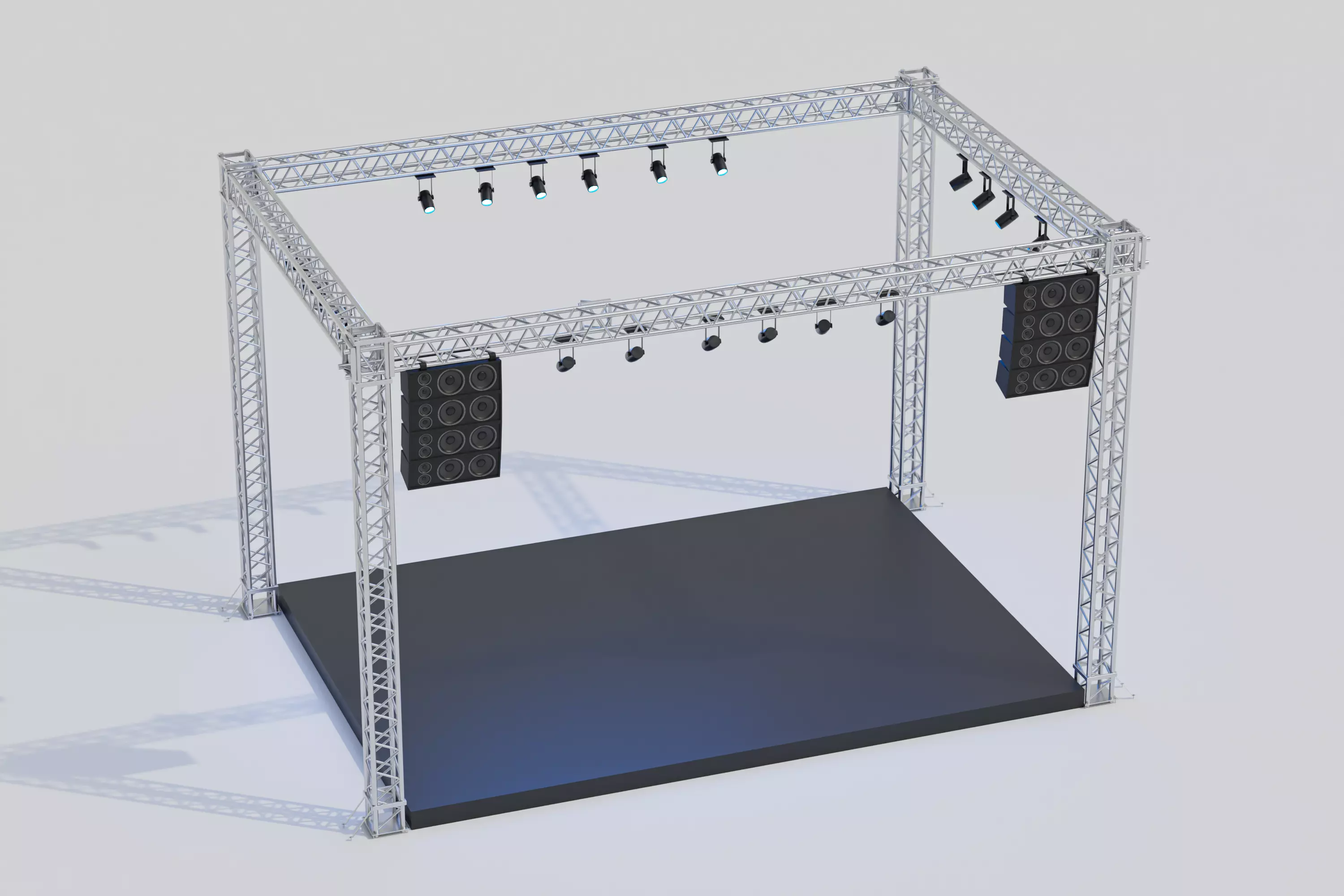 Concert Stage 11 3D model_3