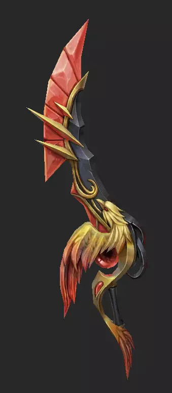 Pack With 30 Fantasy Swords - Part 16 Low-poly 3D model_38