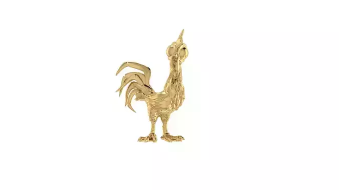 Rooster Pendant 3D print model