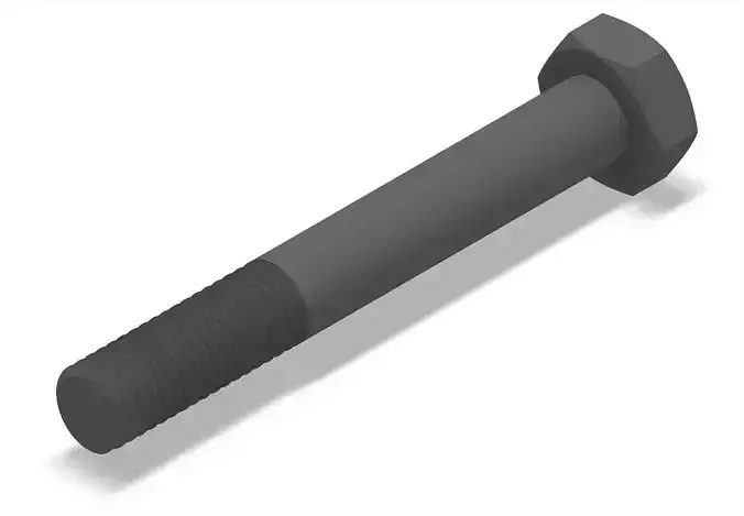 Bolt Partial Thread Hexagonal Head M8x60mm