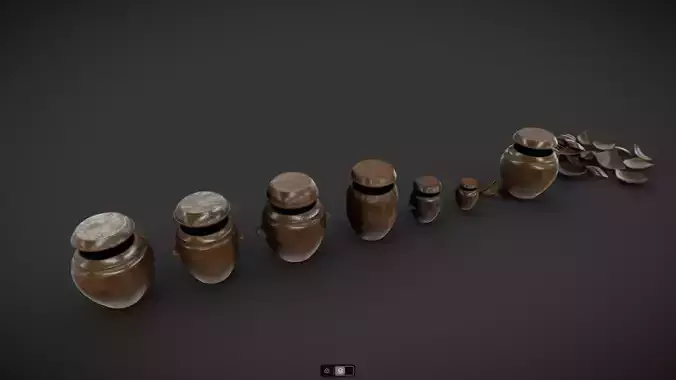 Korean Traditional Jar - JangDokDae 01-08