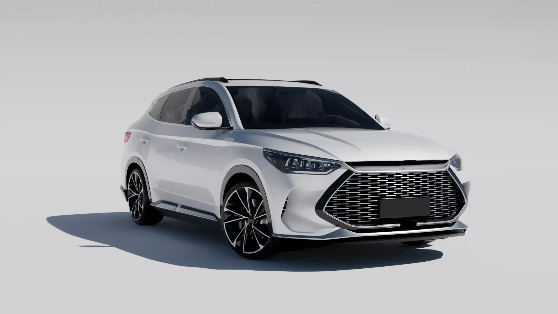 BYD Song Pro SUV 3D Model RIGGED 3D model