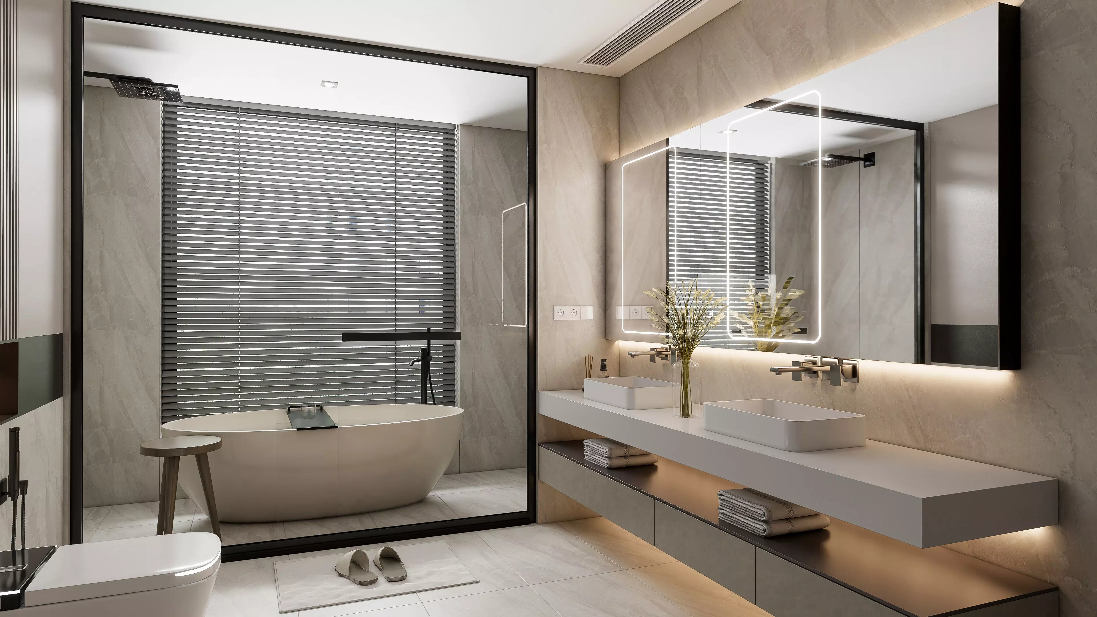 Bathroom 78 3D model_2