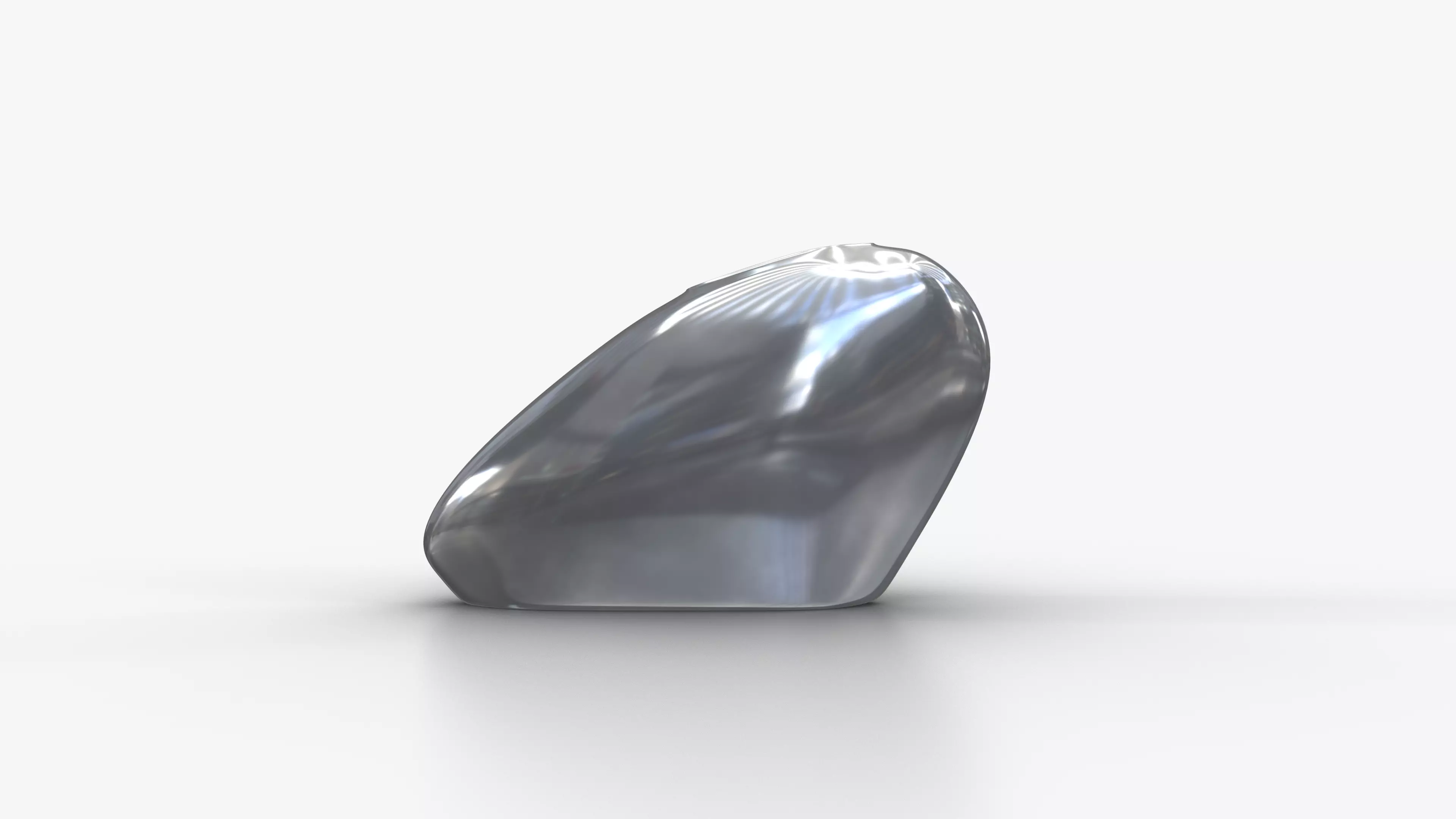 Aluminium Vase M Low-poly 3D model_3