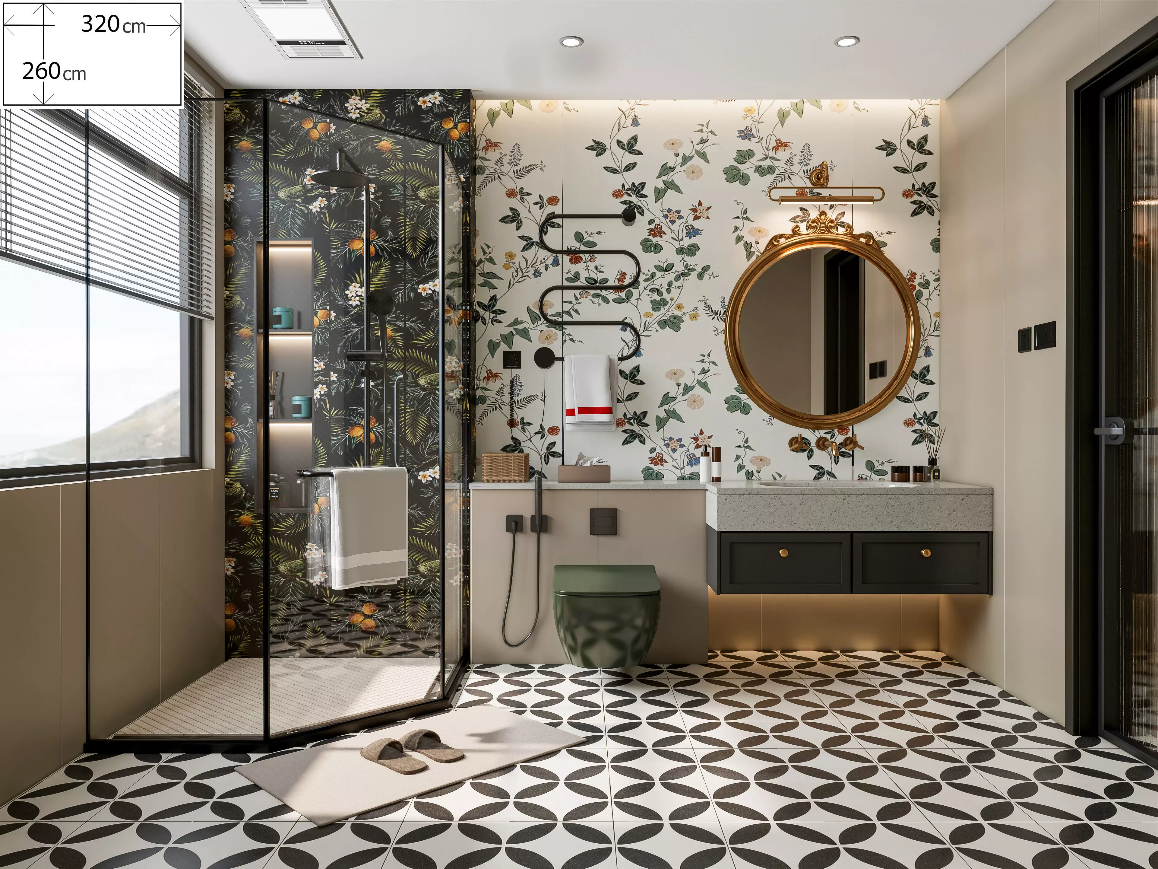 Bathroom 80 3D model_0