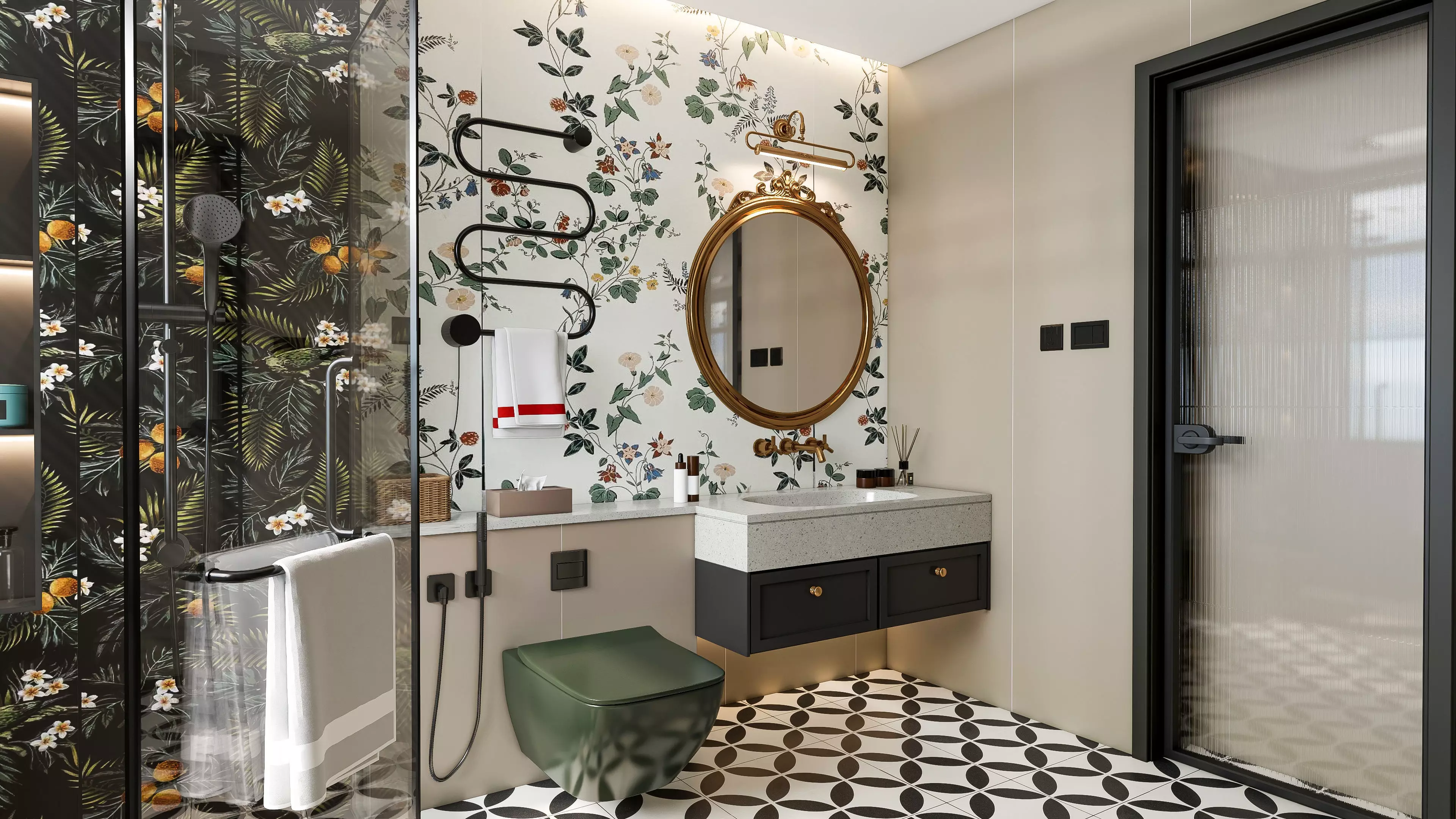 Bathroom 80 3D model_4