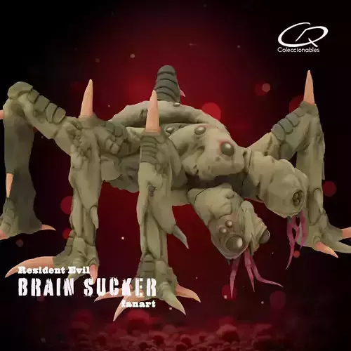 Brain Sucker Monster - Resident Evil 3D print model