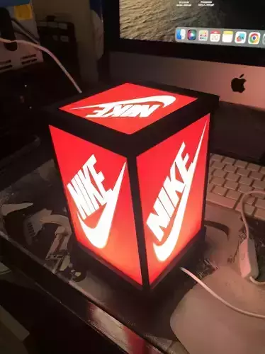 LAMPARA NIKE LAMP 3D print model