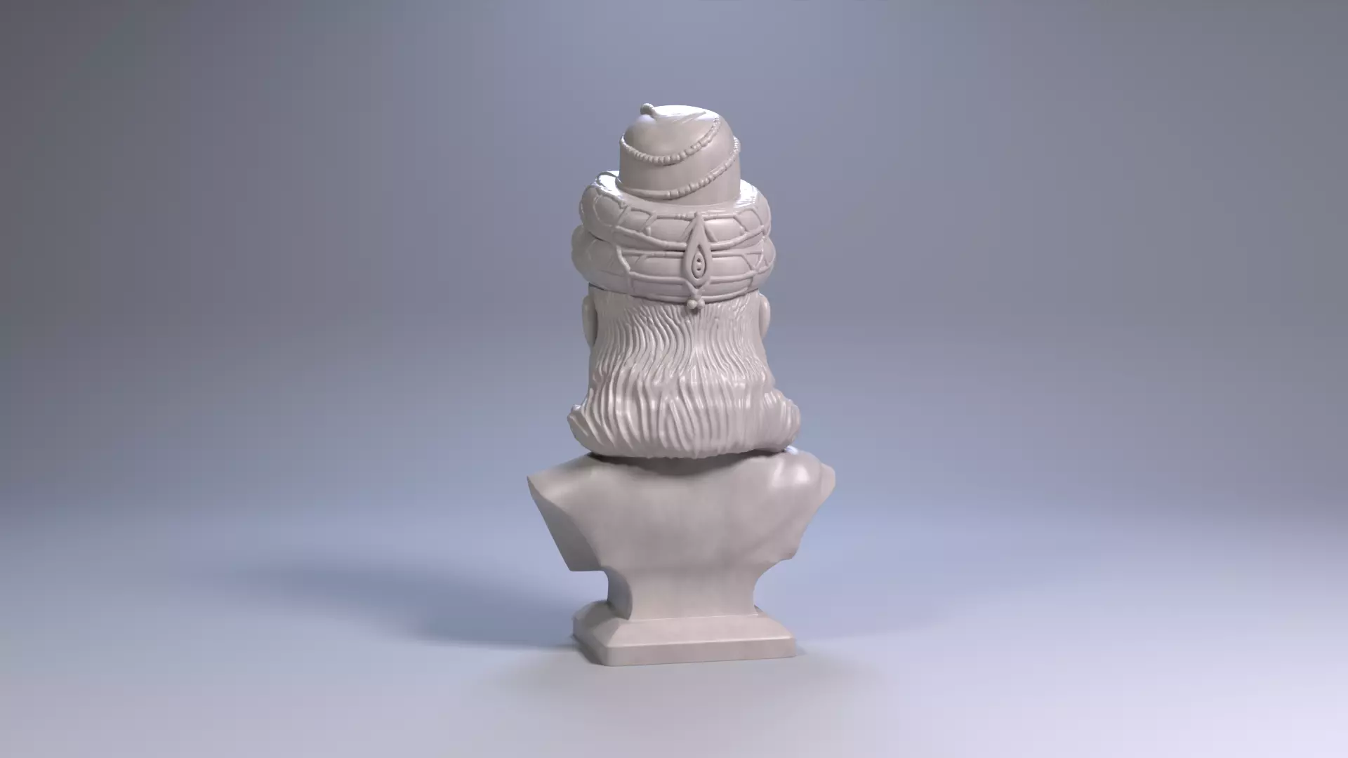 Ashoka the Great Bust 3D Printable STL File 3D print model_17