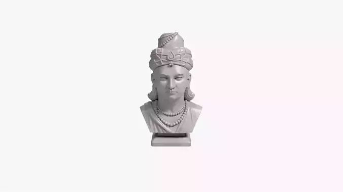 Ashoka the Great Bust 3D Printable STL File