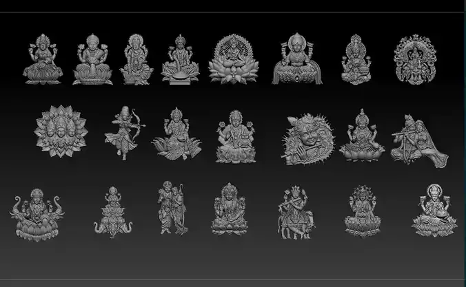 40 PIS GOD LOT 3D print model 3D print model