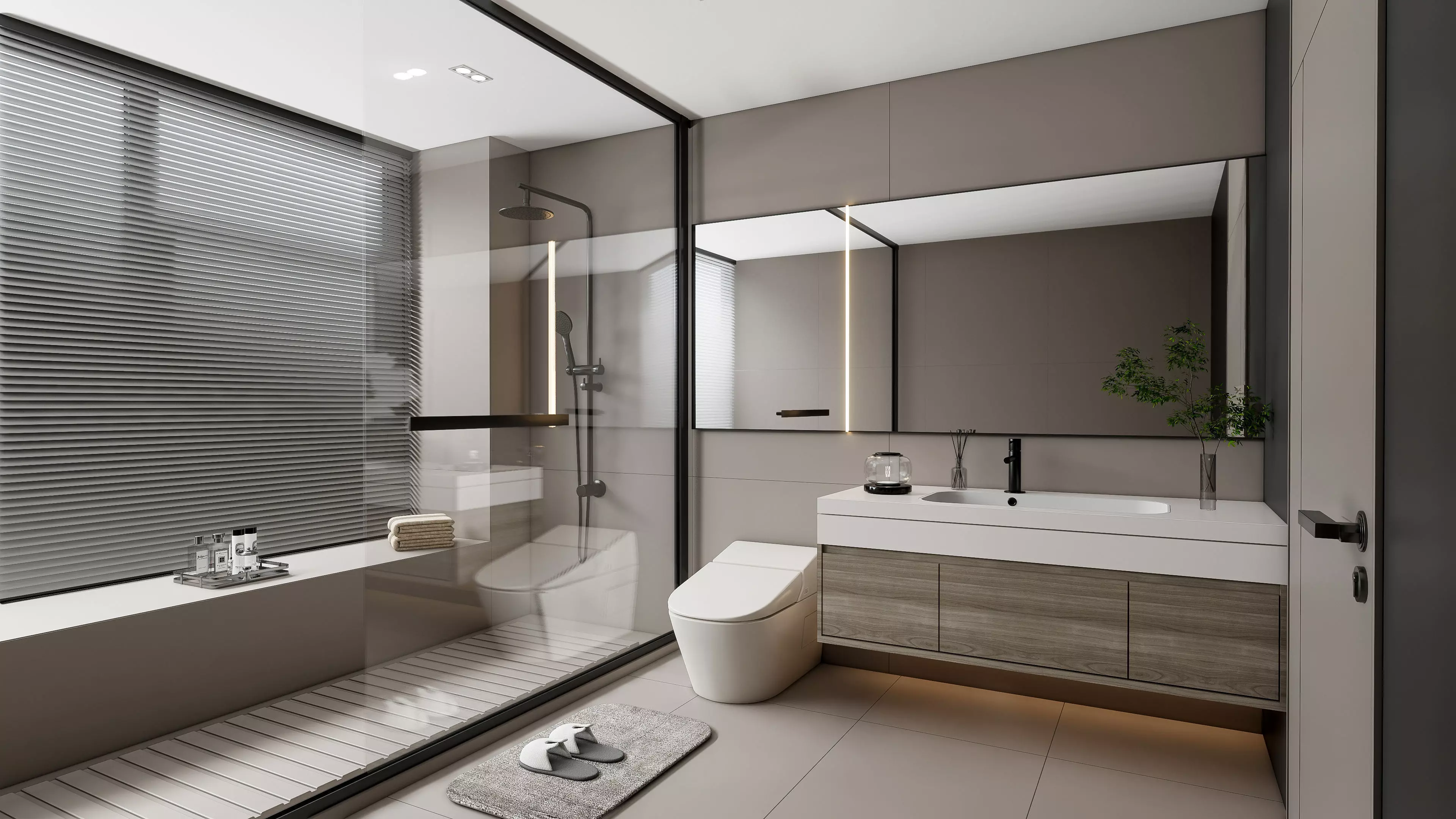 Bathroom 84 3D model_2