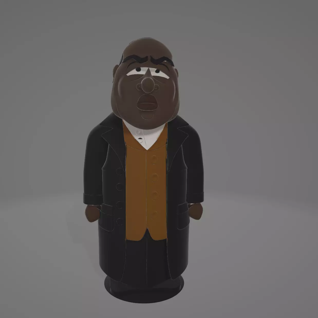 Christopher Wallace - Biggie Smalls - South Park 3D print model