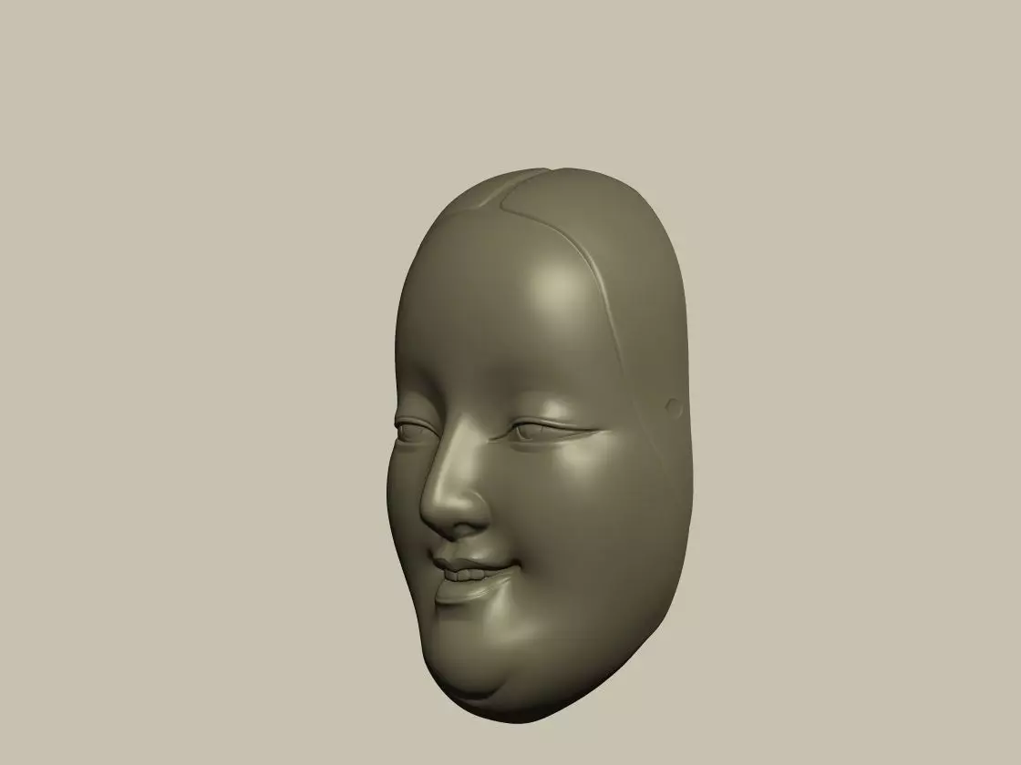 Onna Magnet 3D print model_2