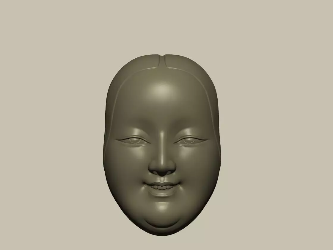 Onna Magnet 3D print model_0