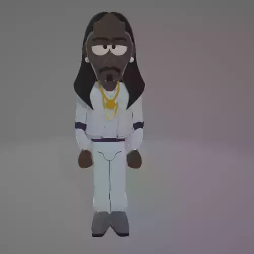 Snoop Dogg - South Park 3D print model