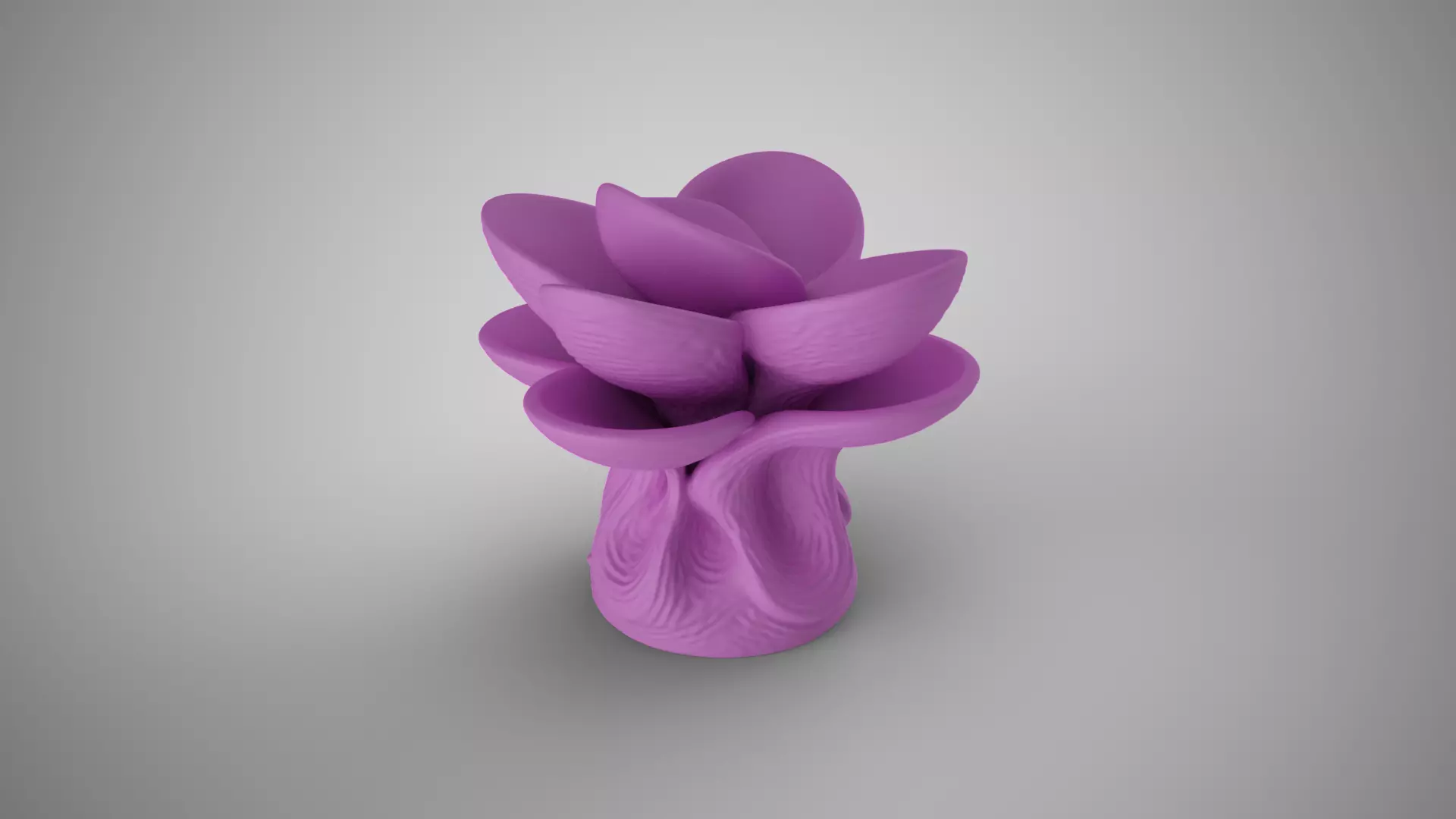 Organic Planter 1 3D print model_7
