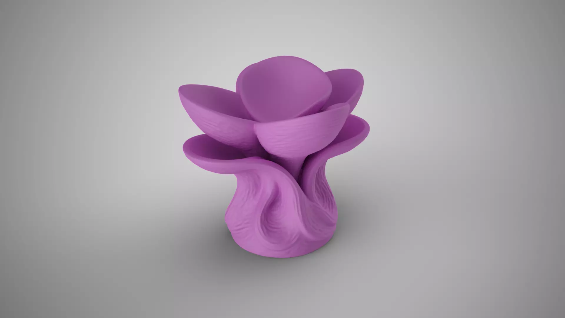 Organic Planter 1 3D print model_4