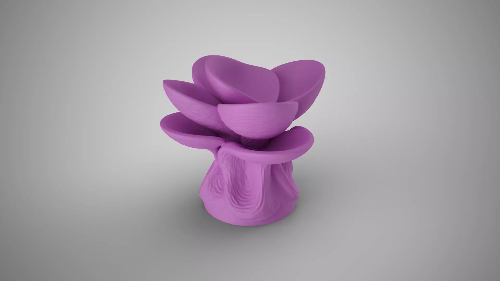 Organic Planter 1 3D print model_6