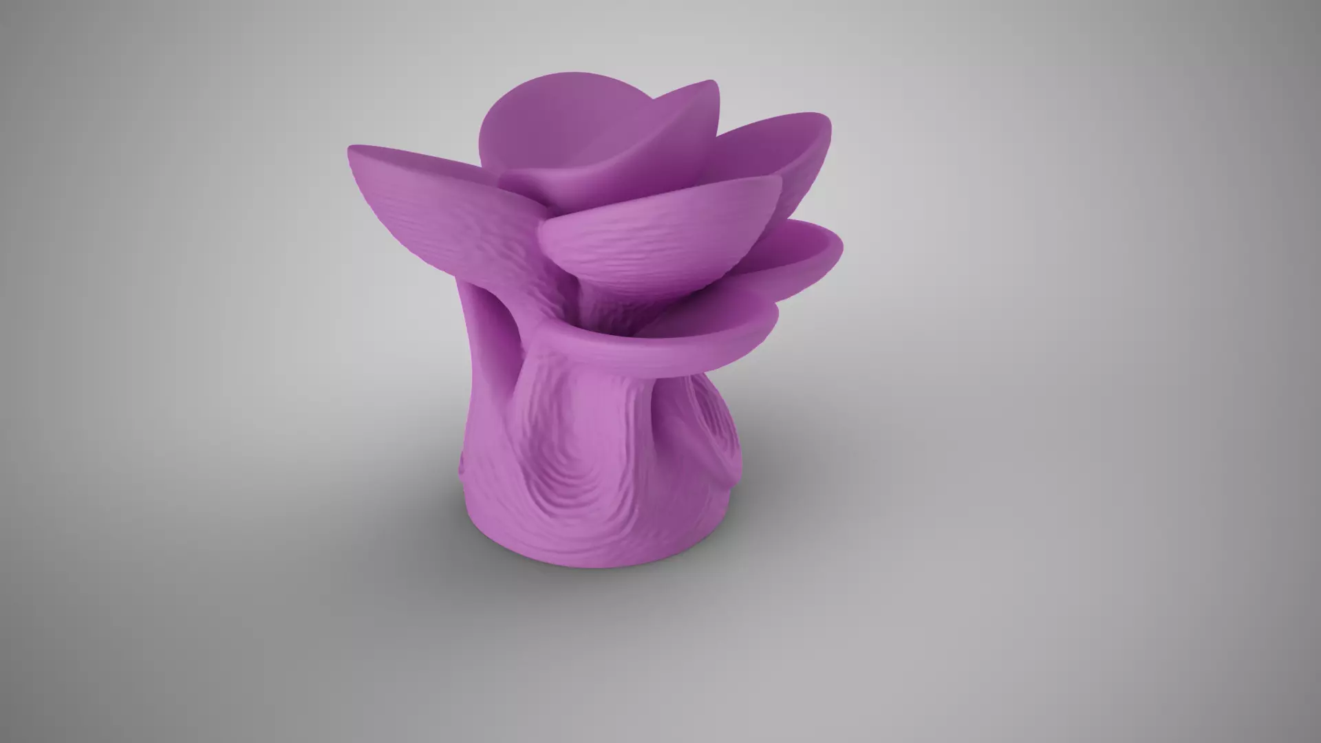 Organic Planter 1 3D print model_10