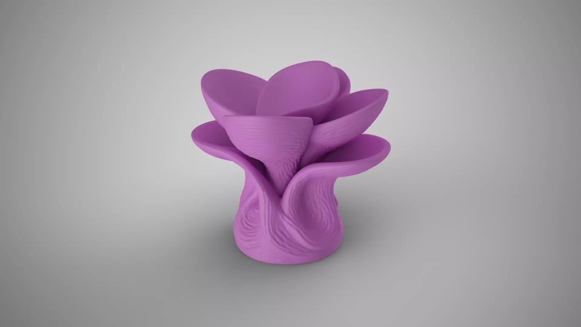 Organic Planter 1 3D print model_0