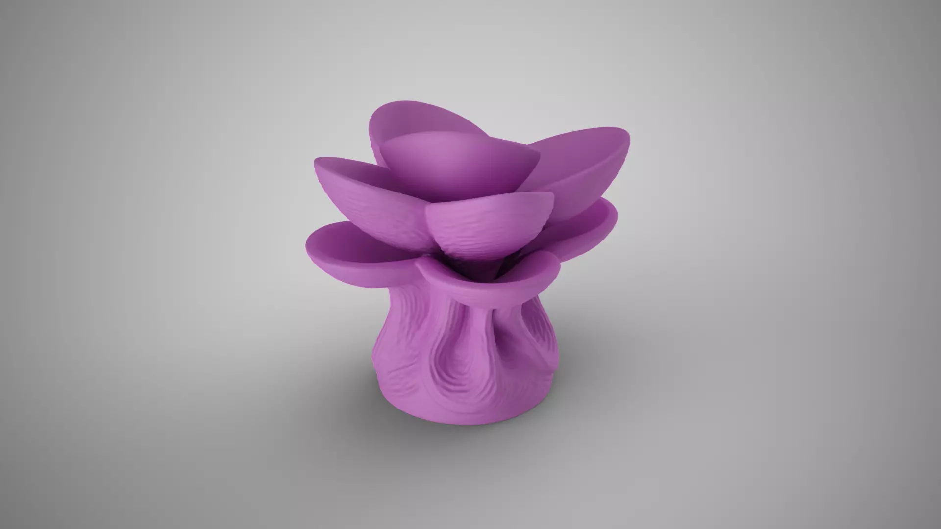 Organic Planter 1 3D print model_8